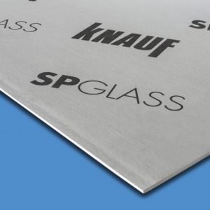 PLACA DE YESO KNAUF SP GLASS – EXTERIOR (12,5 MM)