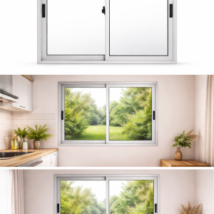 Ventana Aluminio De 100 X 100 Serie Premium Corrediza Nuevas